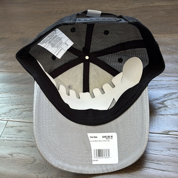 Carhartt Force Sweatband, snap back,canvas/mesh ball cap, C patch logo,dry fast - Picture 8 of 9